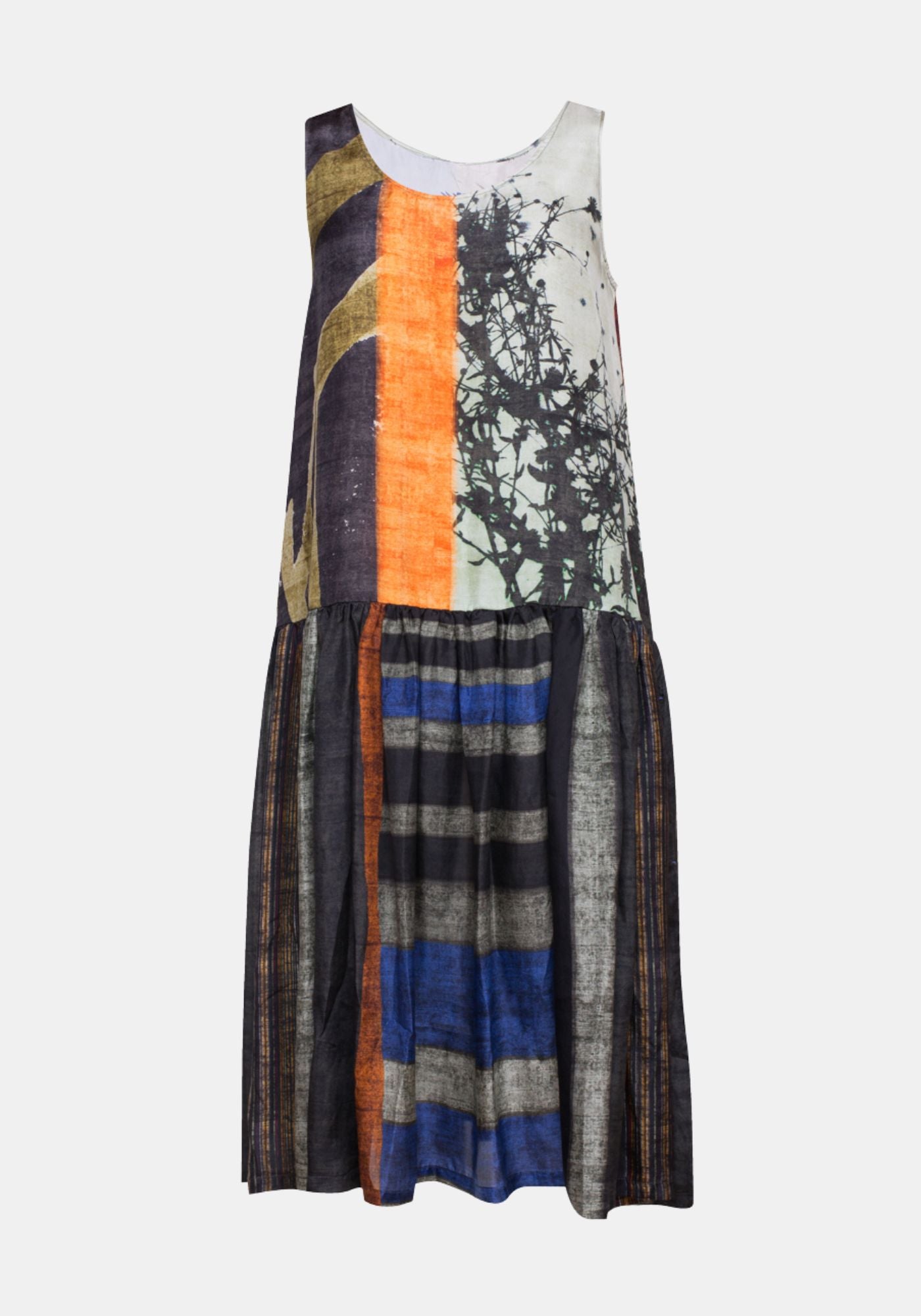 Vestido Poppy Sleeveless Nature Shadows