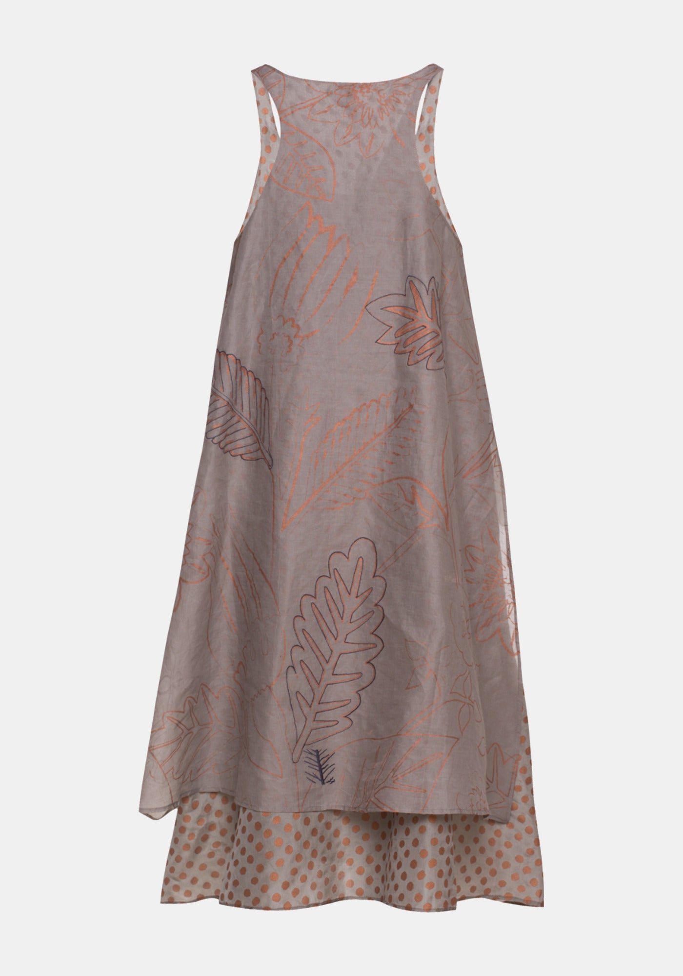 Dress Long Cape Fog