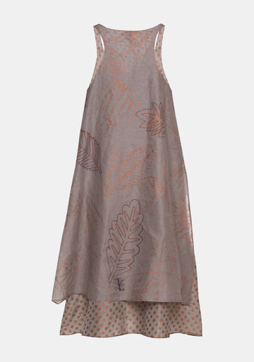 Dress Long Cape Fog
