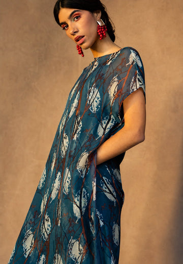 Tunic Cape Night Wind