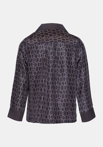 Shirt Classic Bee Charcoal