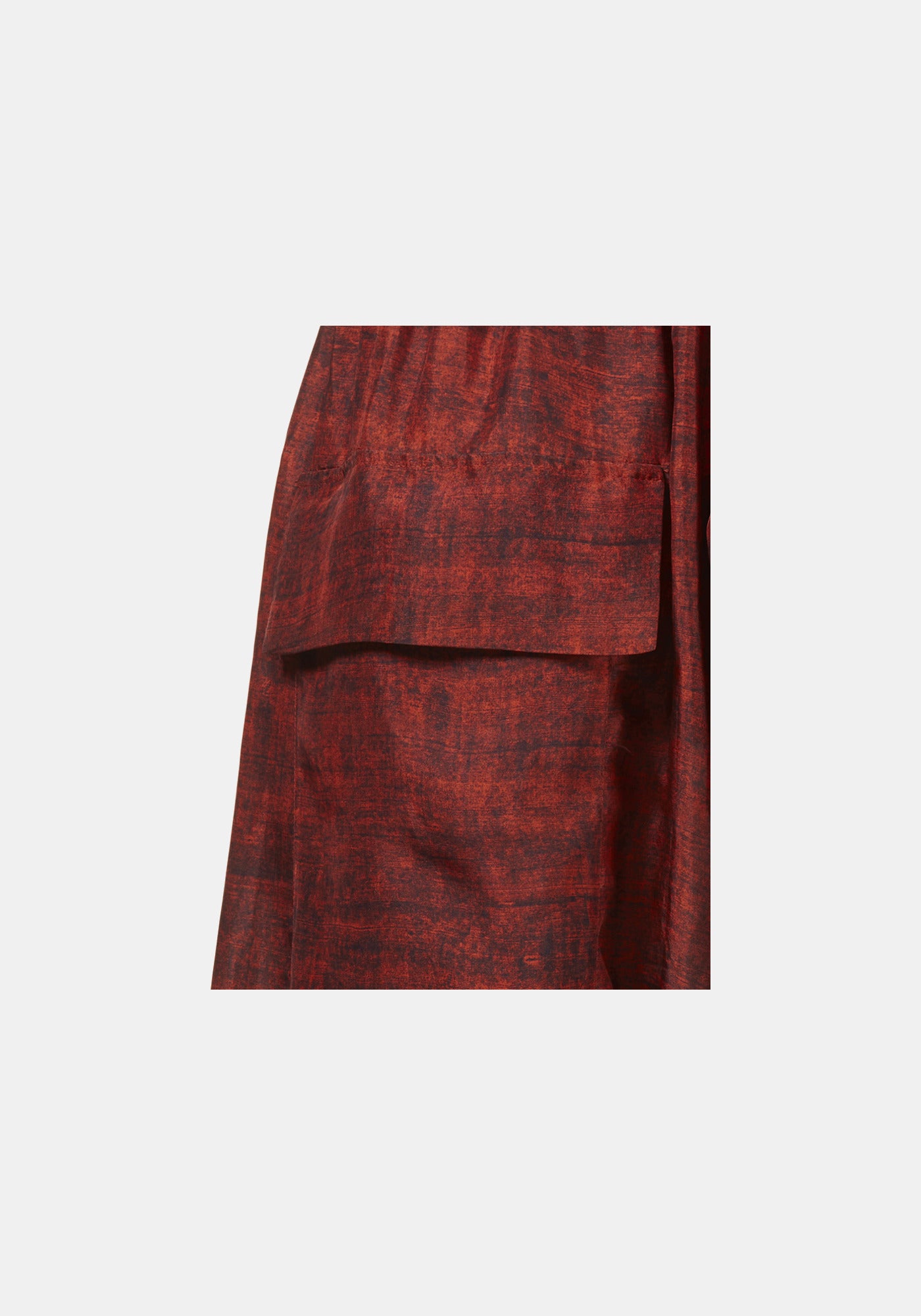 Trousers Baggy Silk Texture