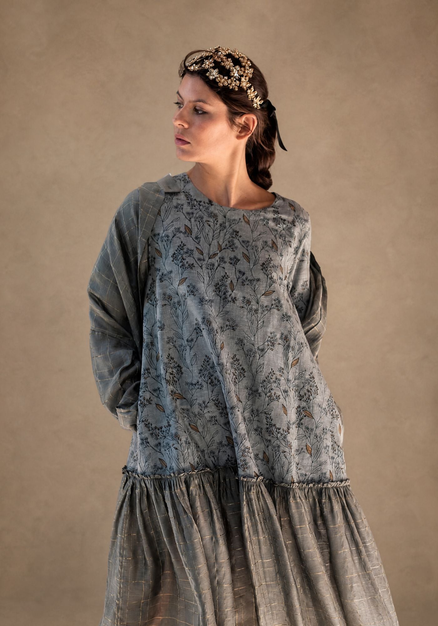 Vestido Van Net Flowers
