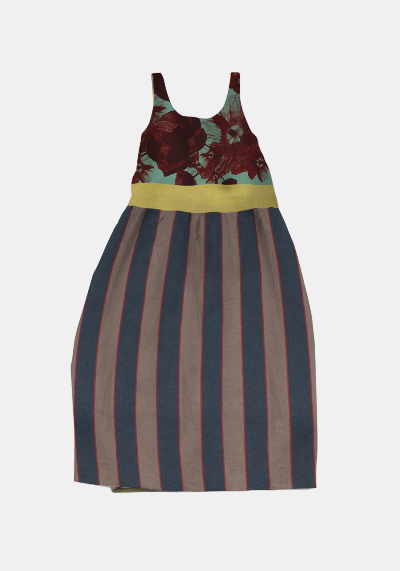 Dress Pandan Wide Stripes