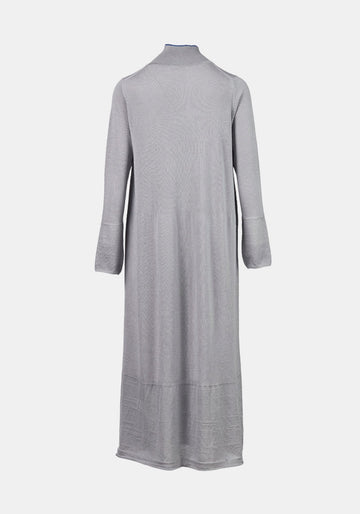 Dress Moon Silver – cashmere-silk blend, alternate view | Traces of Me