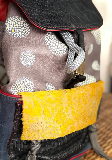 Mochila Duffle Pink Poppies