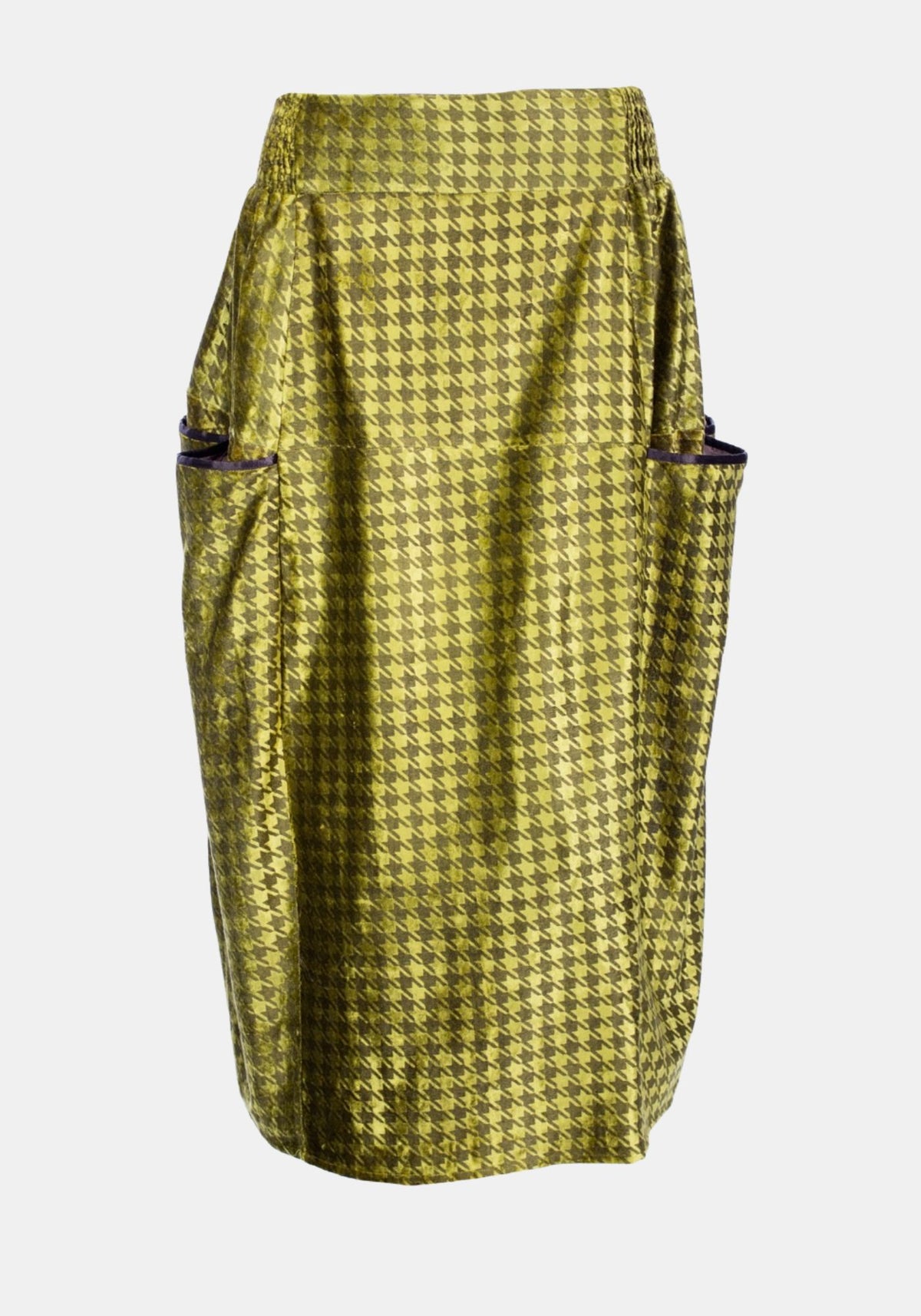 Skirt Bulb Maxy pied de Poule