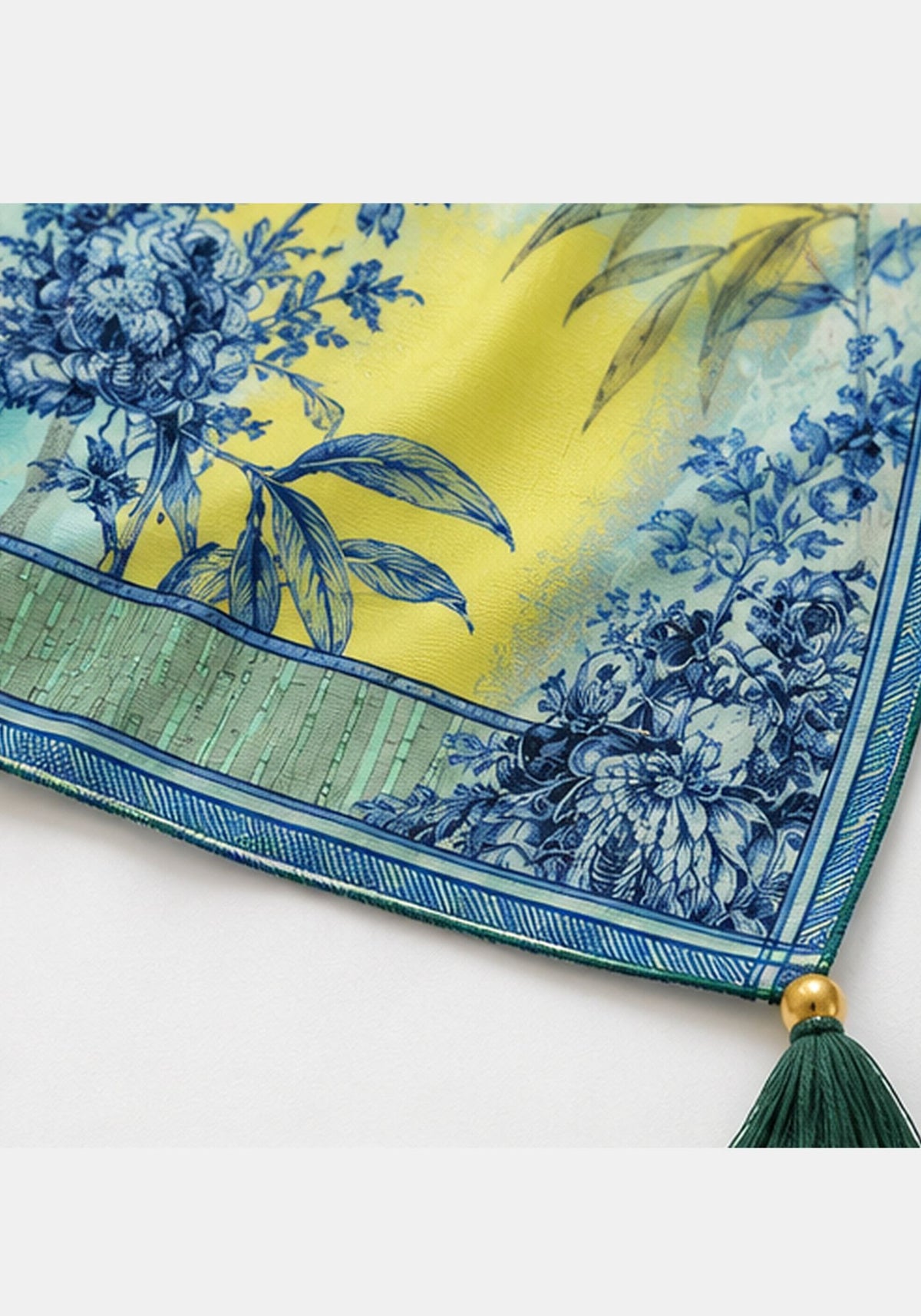 Silk Scarf Square Lake
