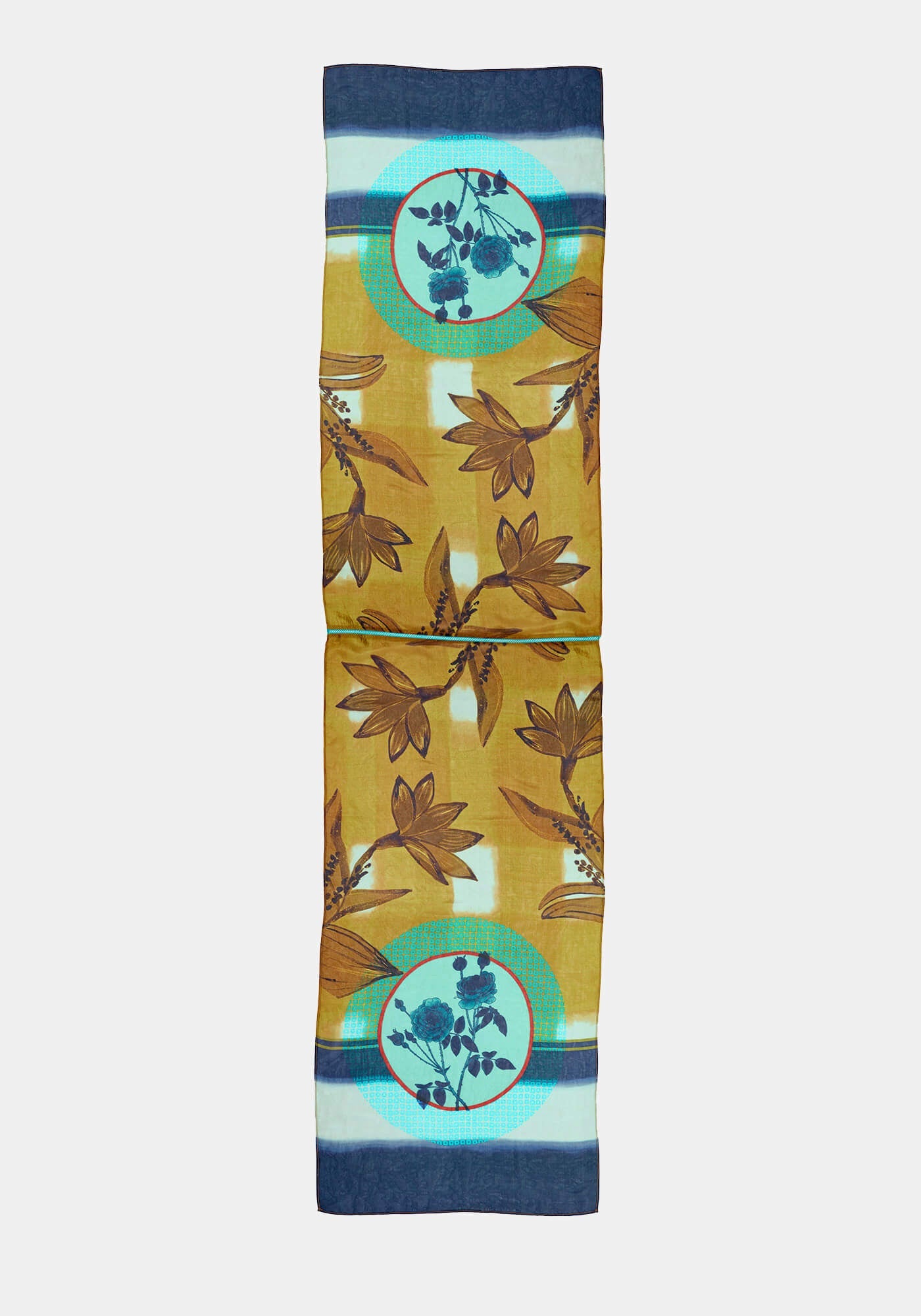 Stole rectangular Rose Dot