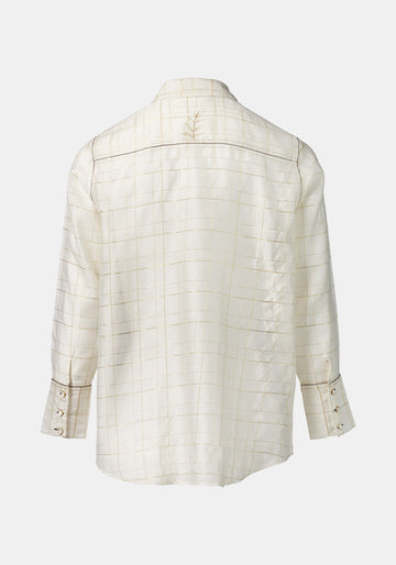Shirt Simple Golden Checks