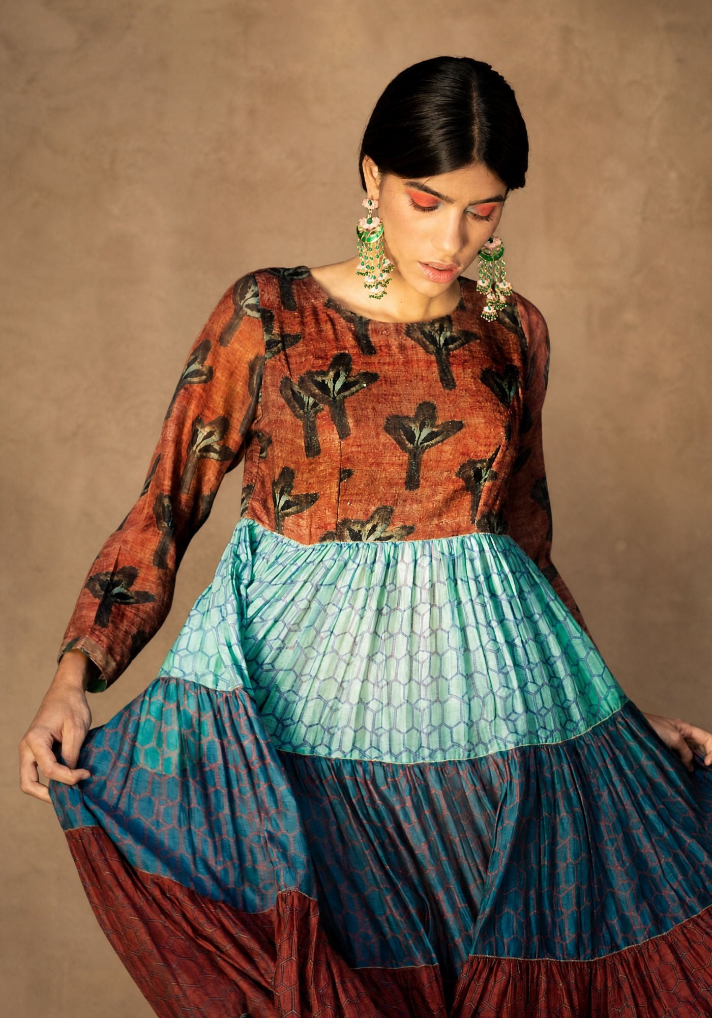 Dress Rumi Bush Leaves