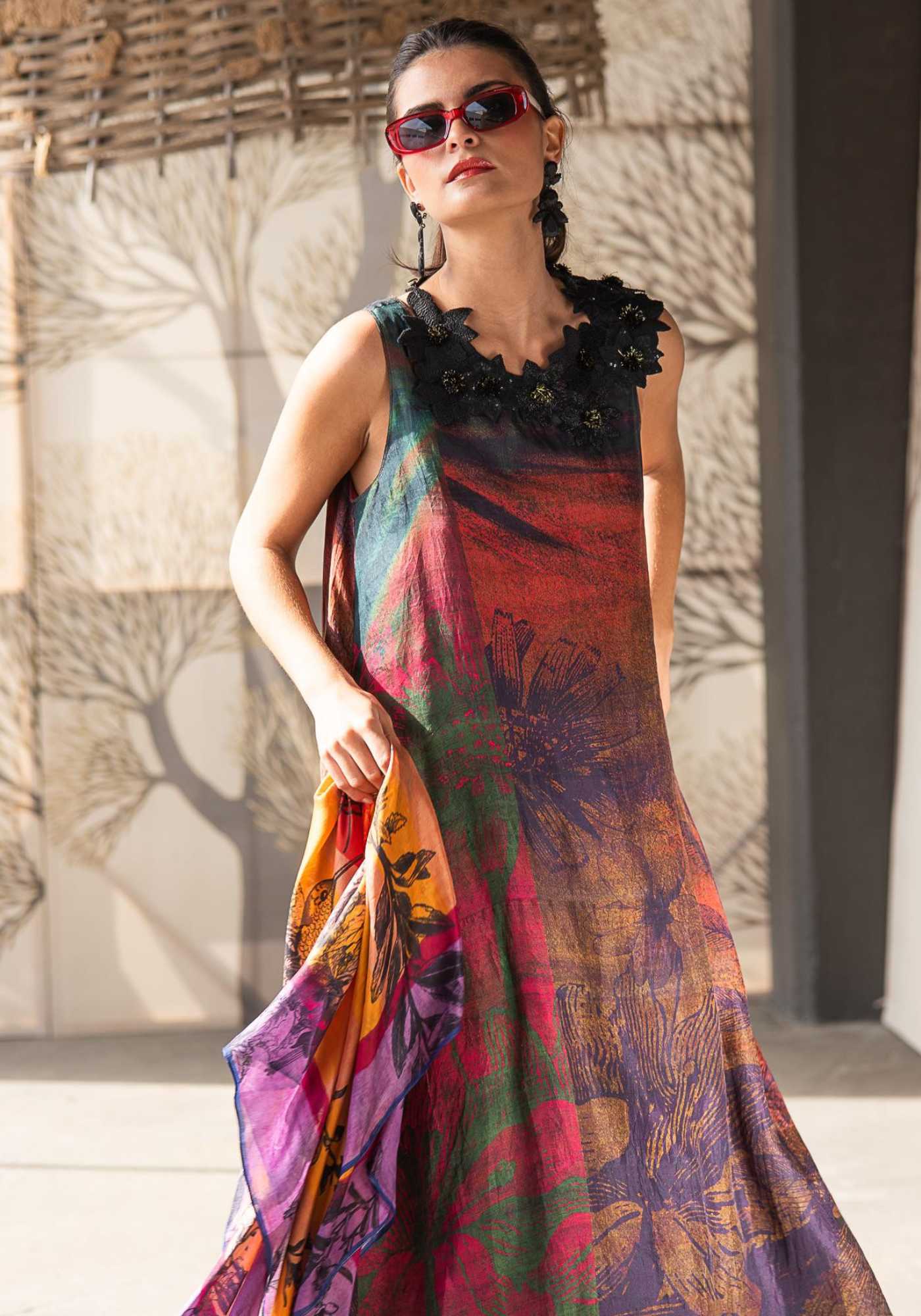 Vestido Gardenia Flowers Nest