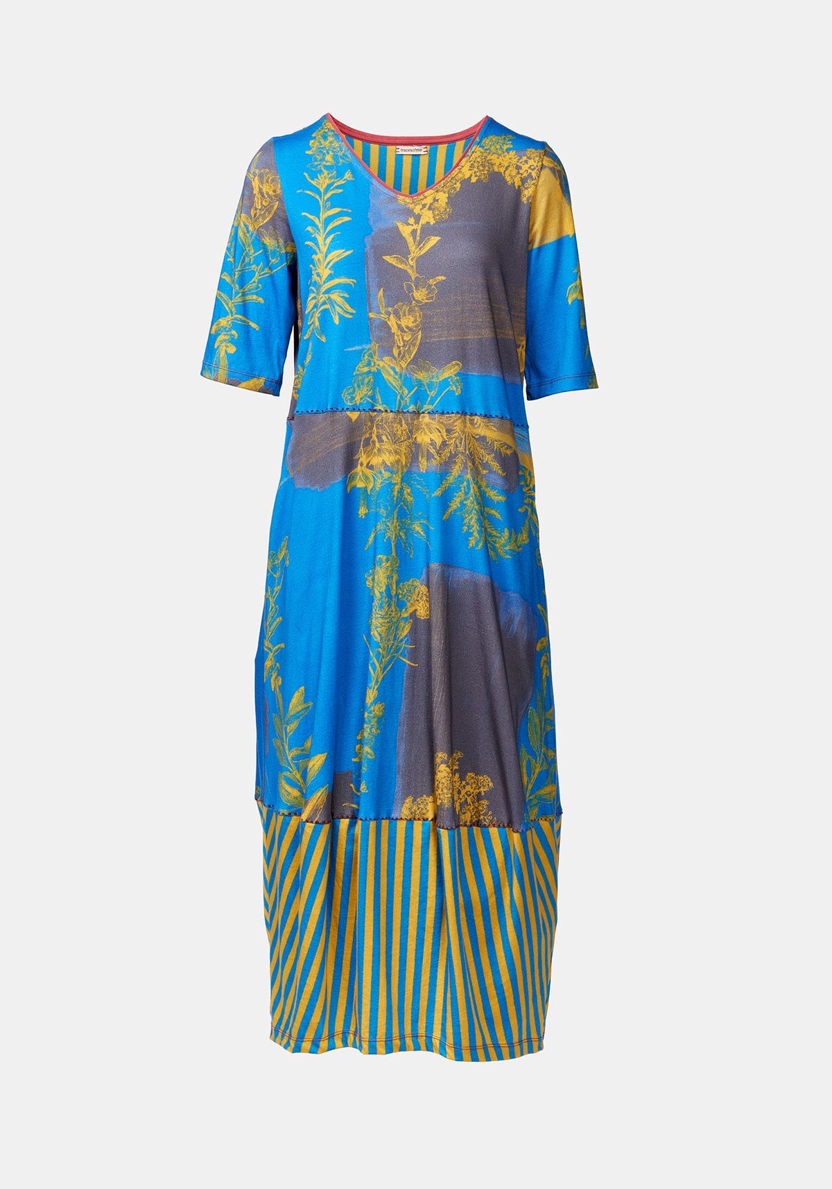 Vestido Durga Flowers Crown