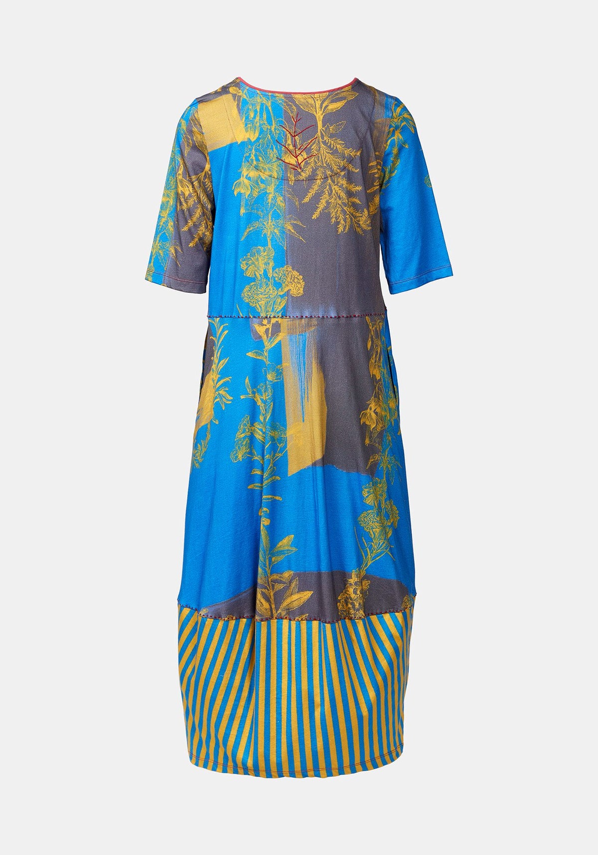 Vestido Durga Flowers Crown