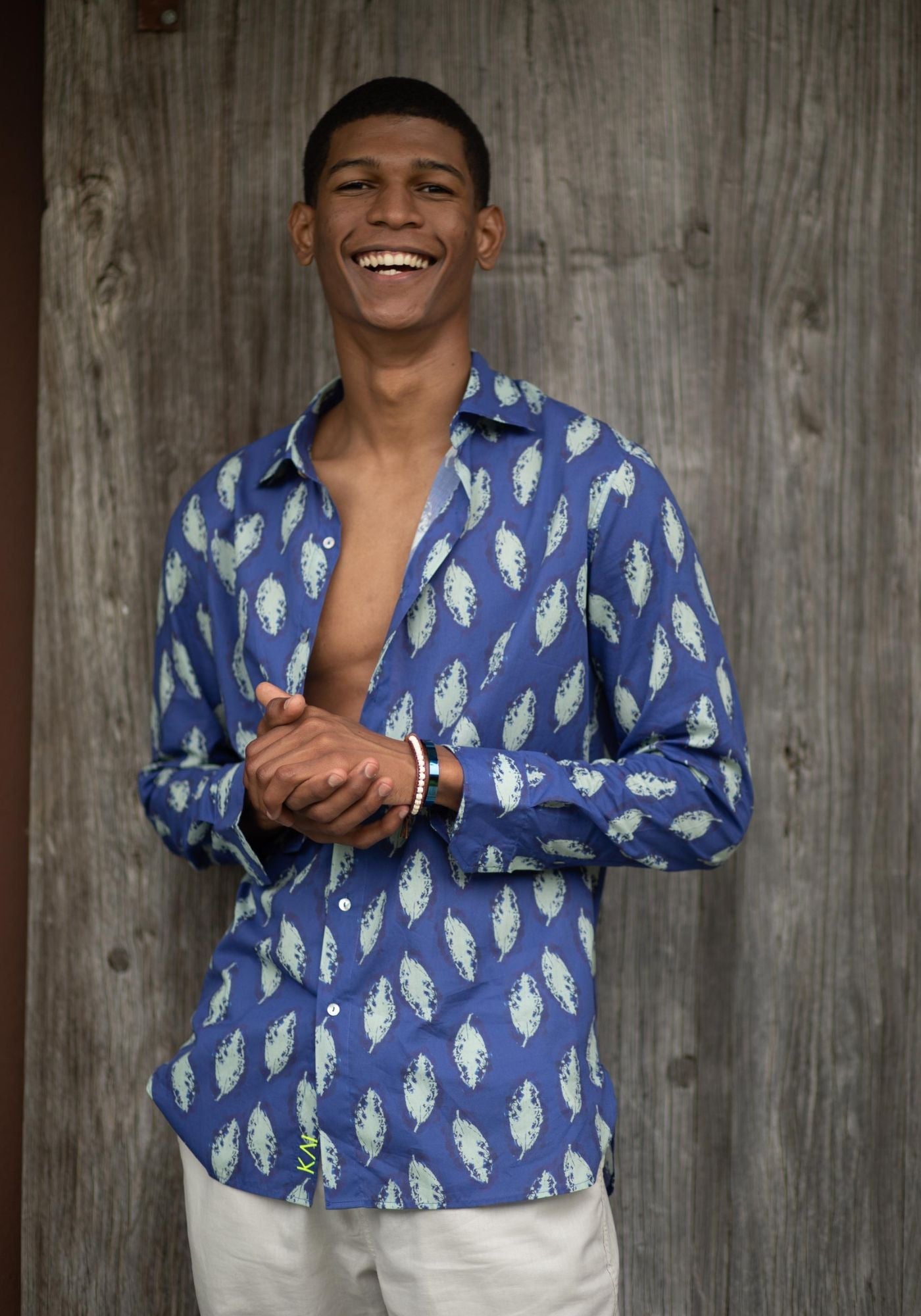 Blue Leaves Imperial Blue - Traces of Me