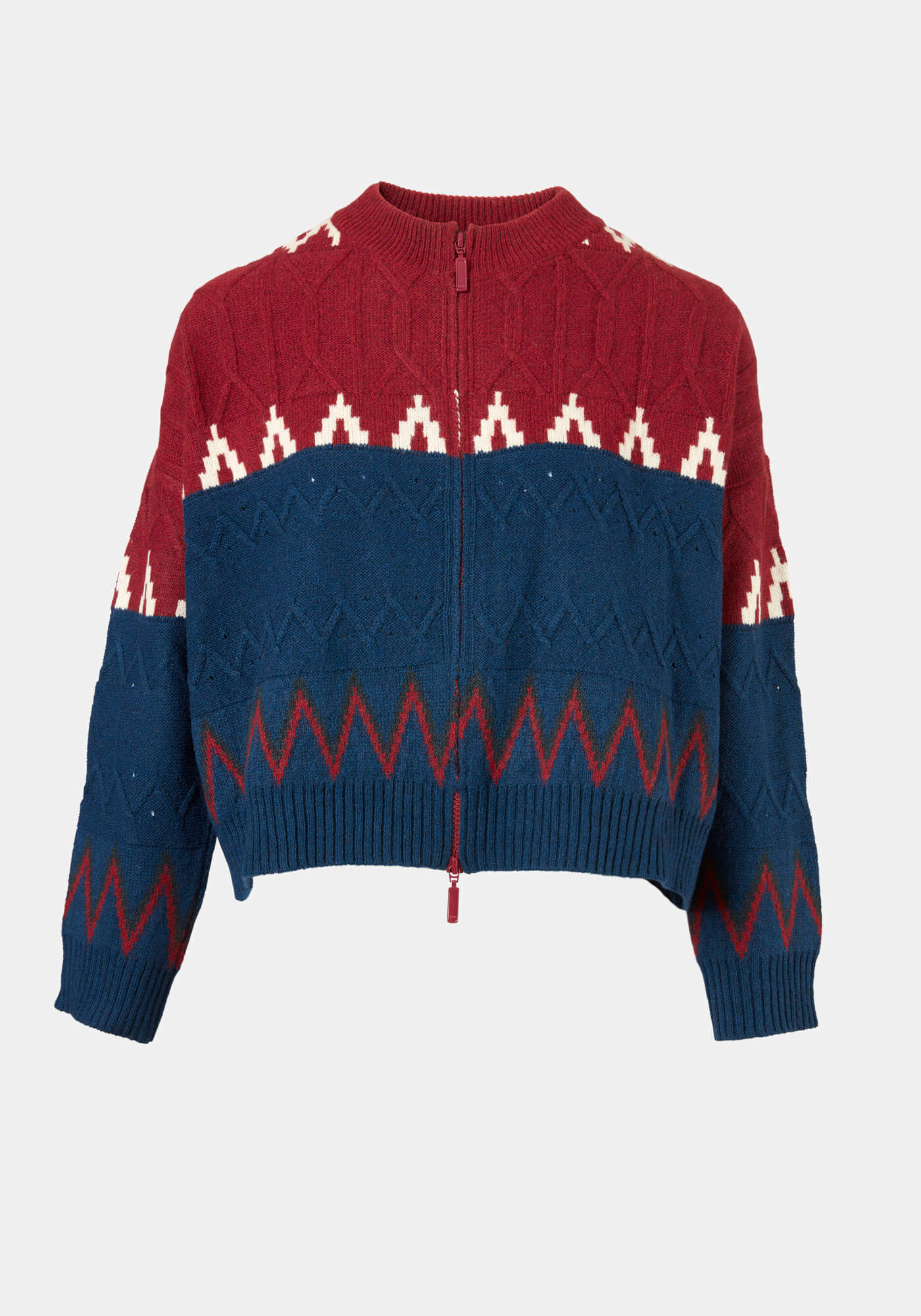 Bolero Moss Zip Cherry - Traces of Me