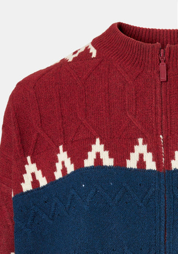 Bolero Moss Zip Cherry - Traces of Me