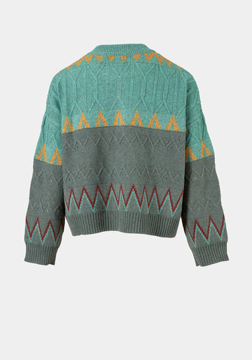 Bolero Moss Zip Malachite Green - Traces of Me