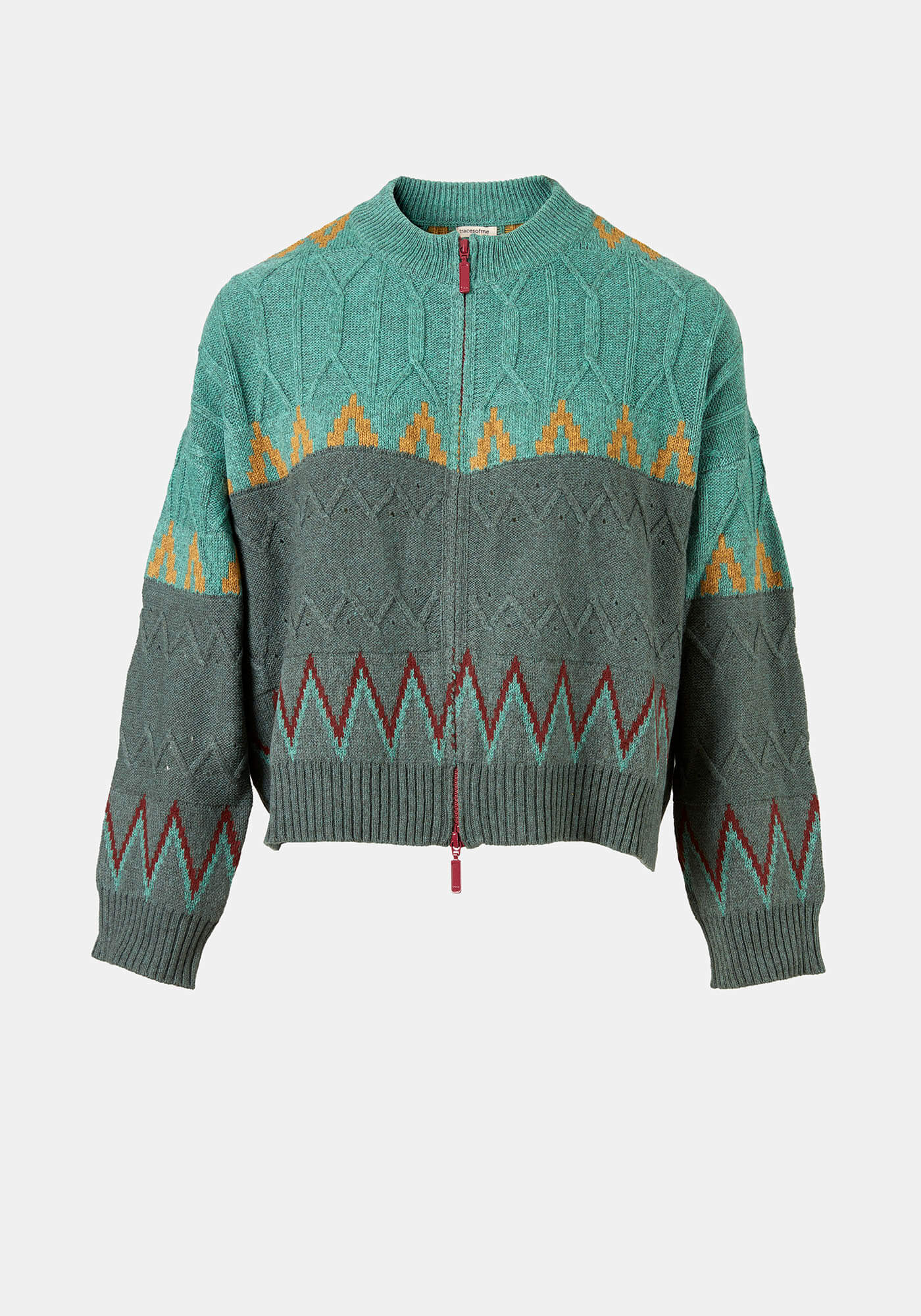 Bolero Moss Zip Malachite Green - Traces of Me