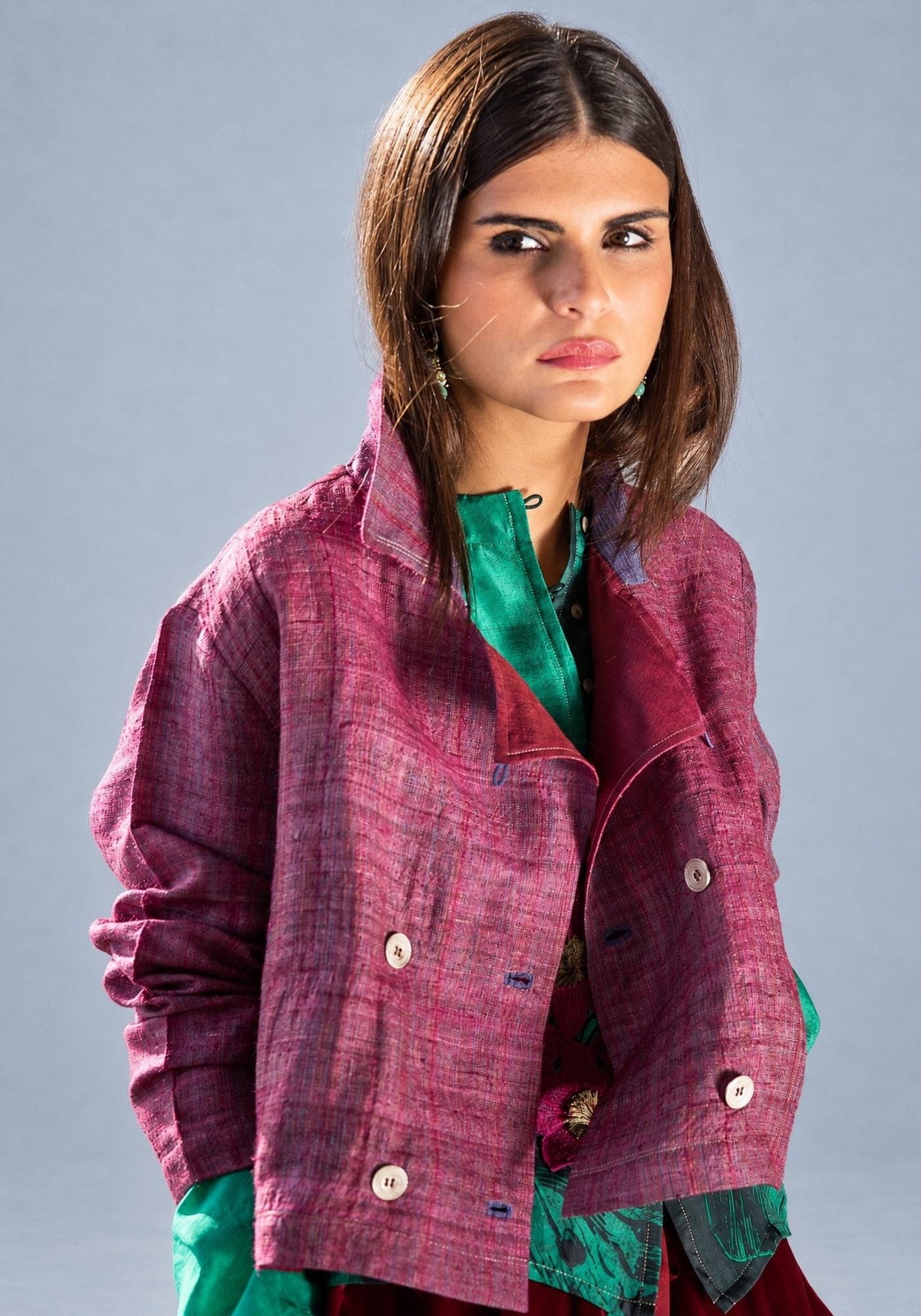 Bolero Trench Orchidea - Traces of Me