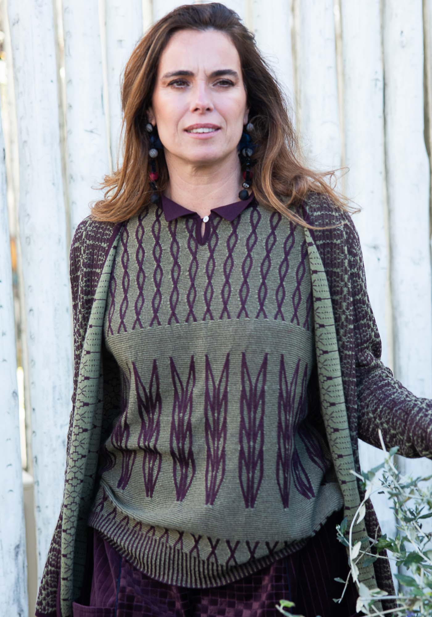 Cardigan Chaabee Twin Sage Green - Traces of Me