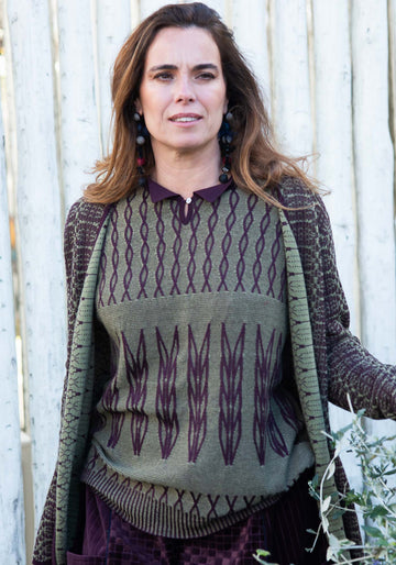 Cardigan Chaabee Twin Sage Green - Traces of Me