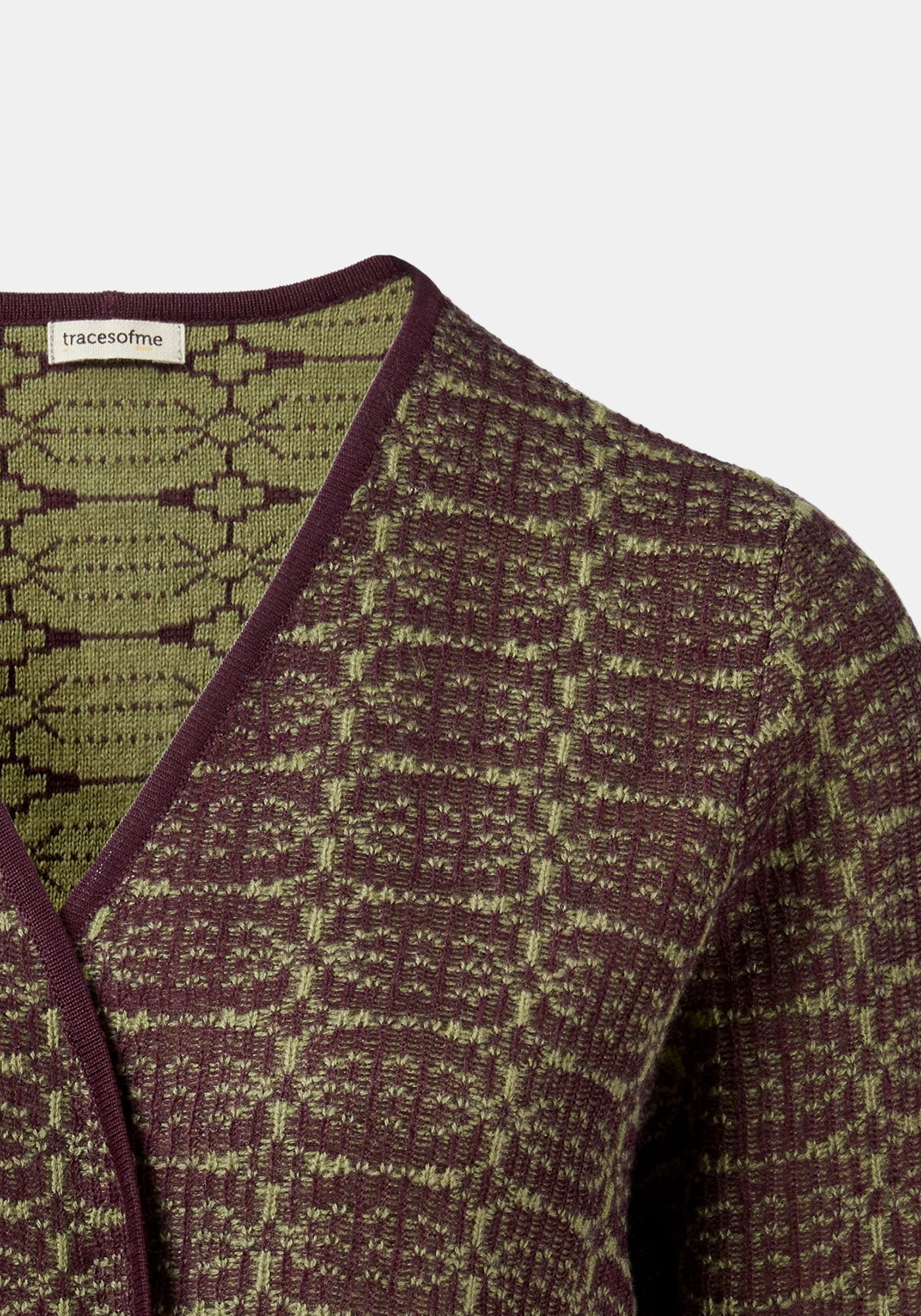 Cardigan Chaabee Twin Sage Green - Traces of Me