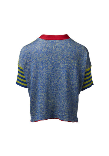 Cardigan Mini Short Sleeves Mazarine Blue - Traces of Me