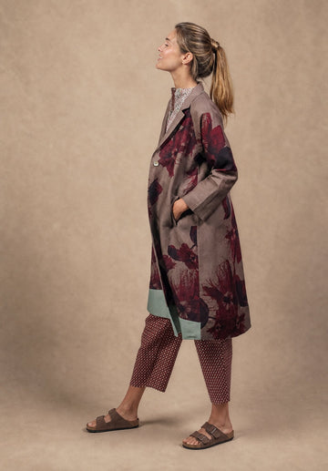 Coat Amaira Flowers - Traces of Me