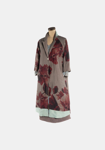 Coat Amaira Flowers - Traces of Me