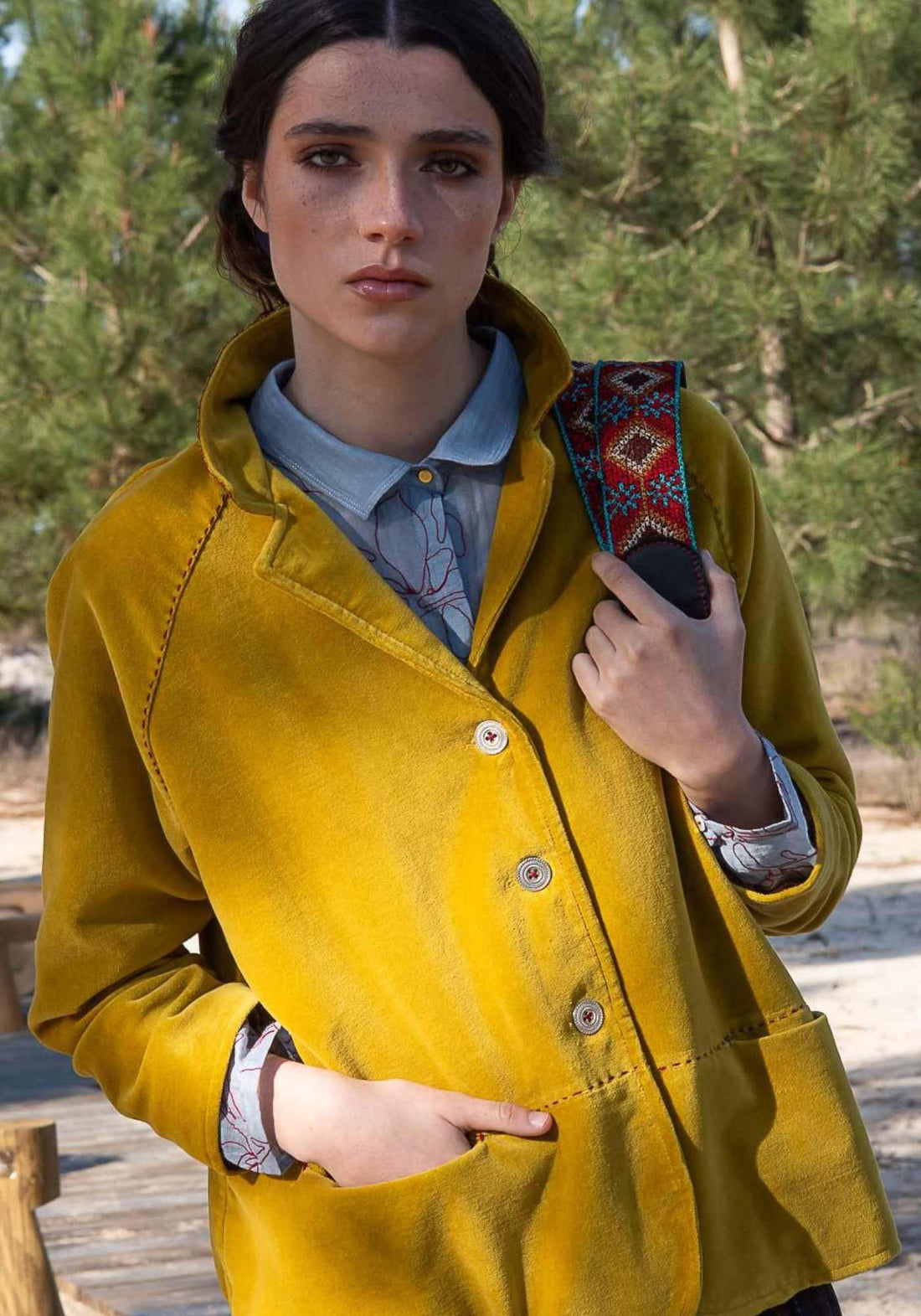 Coat Garconette Amber - Traces of Me