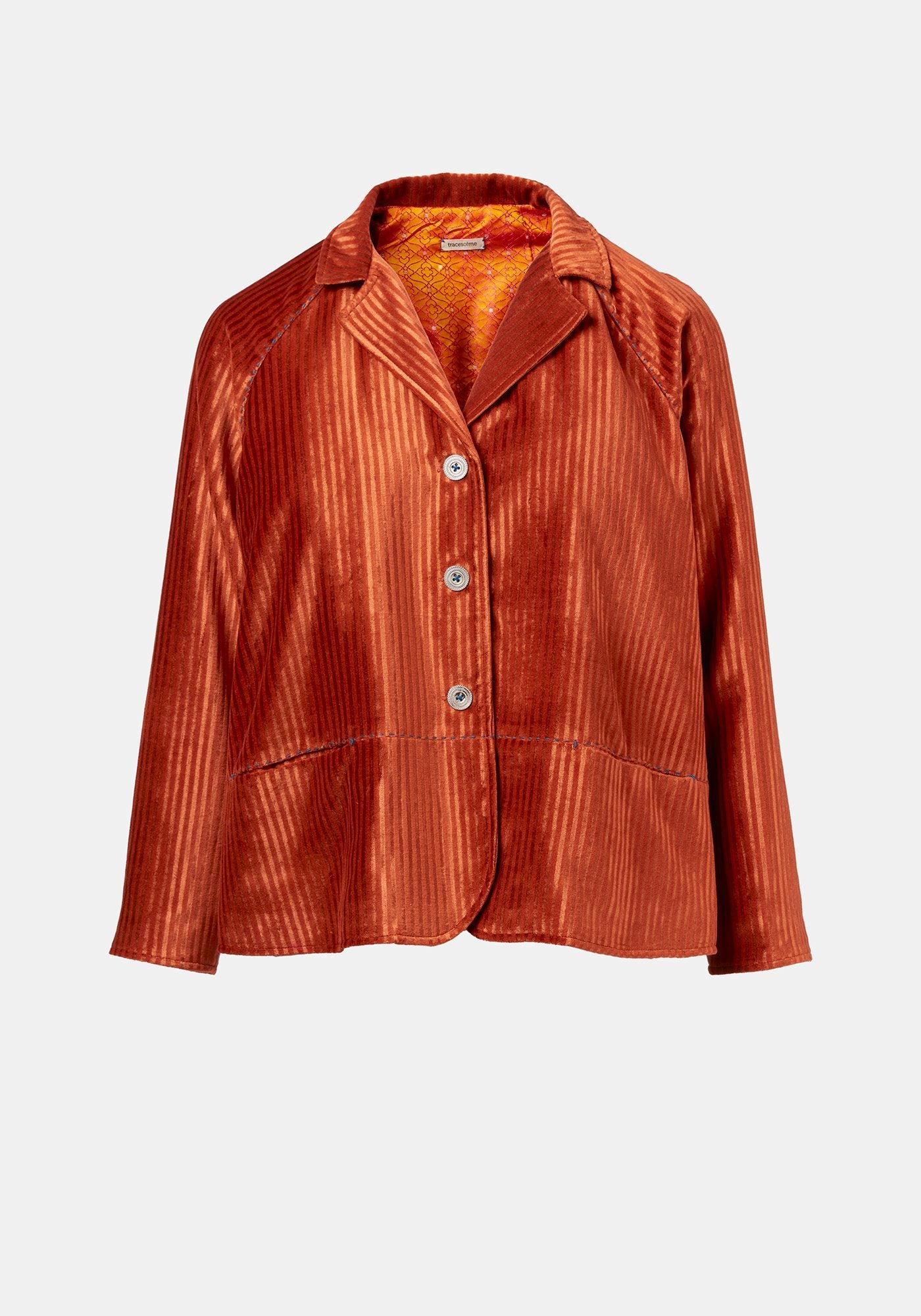 Coat Garconette Burnt Sienna - Traces of Me