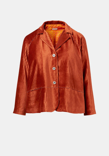 Coat Garconette Burnt Sienna - Traces of Me