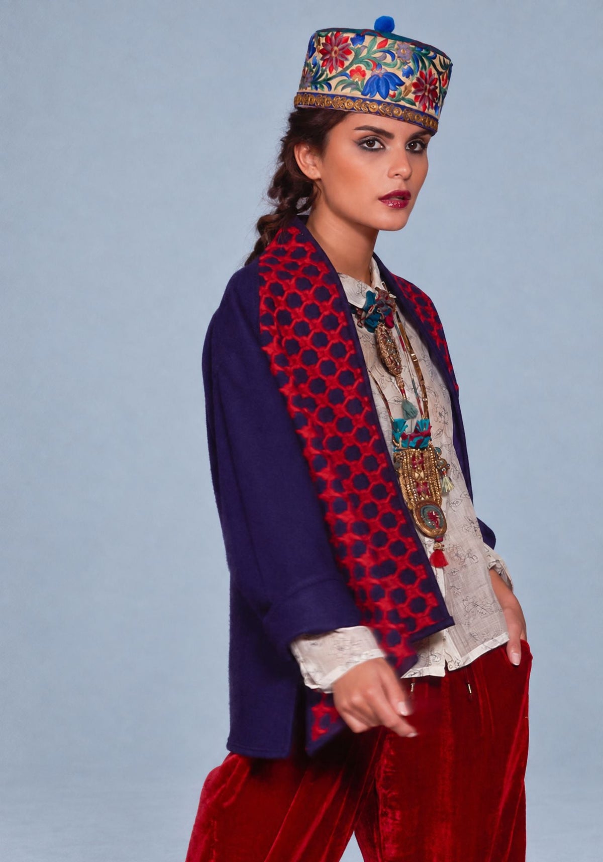 Coat Nikong Framboise - Traces of Me