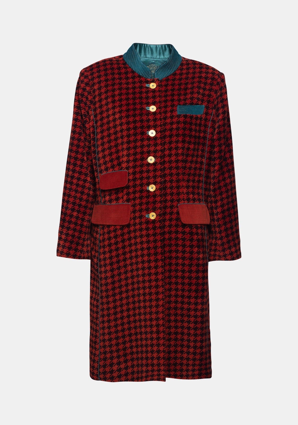 Coat Rajat Pied de Poule - Traces of Me