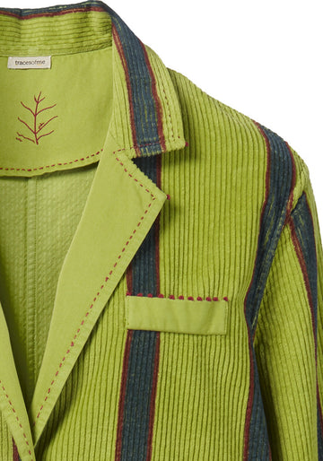 Coat Raw Stripes - Traces of Me
