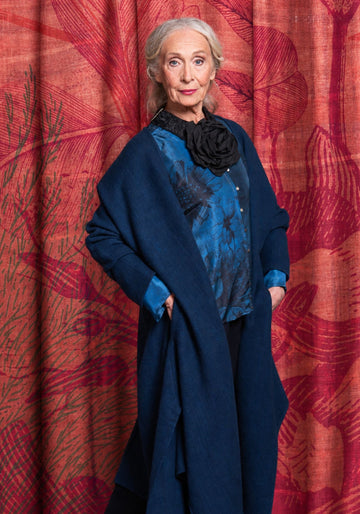 Coat Shy Dark Denim - Traces of Me