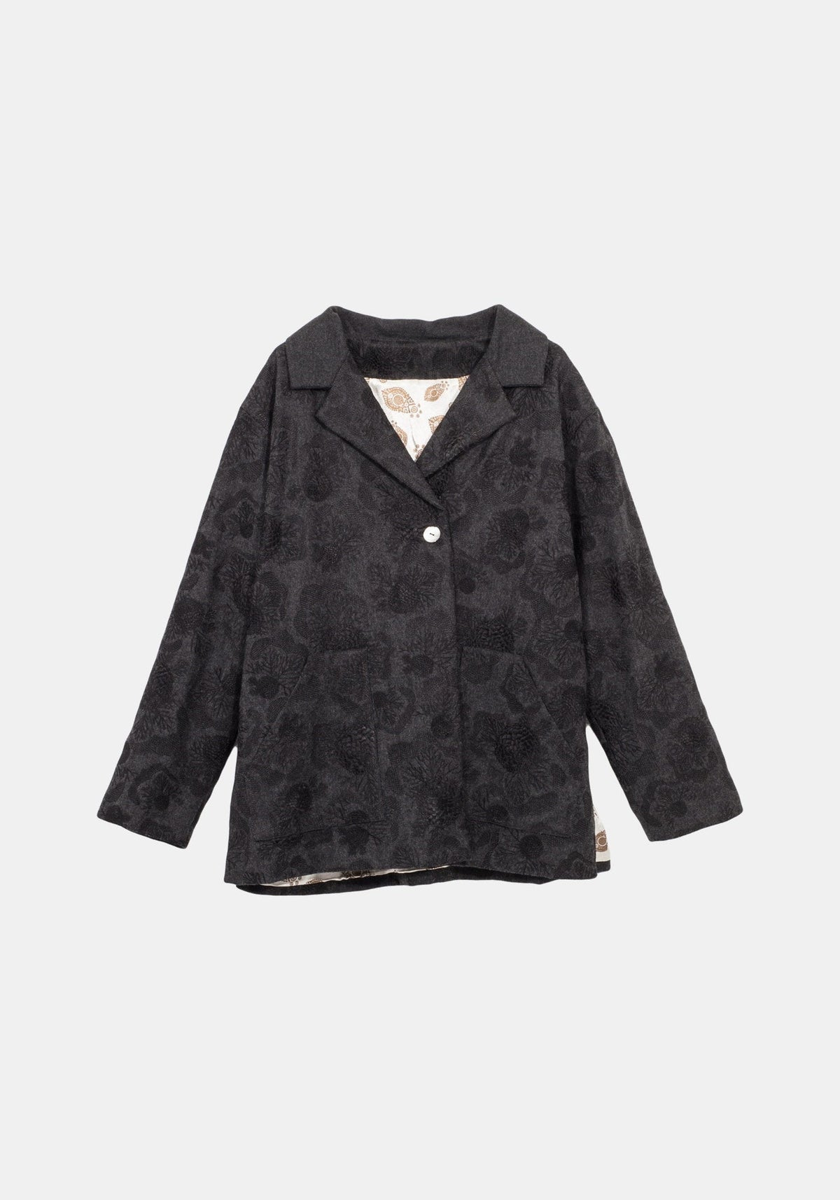 Coat Trench Flores - Traces of Me