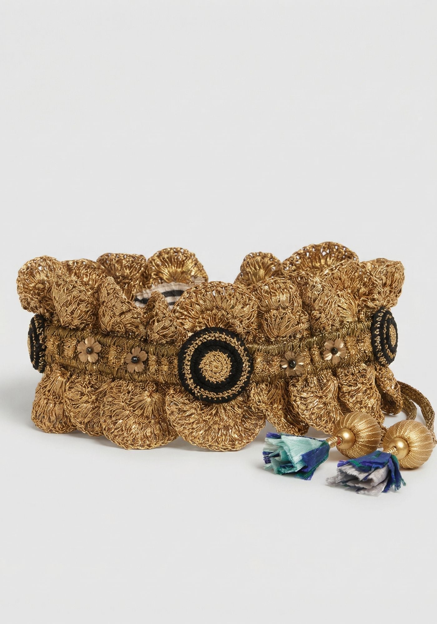 Collar Gold Lace 3 Buttons - Traces of Me