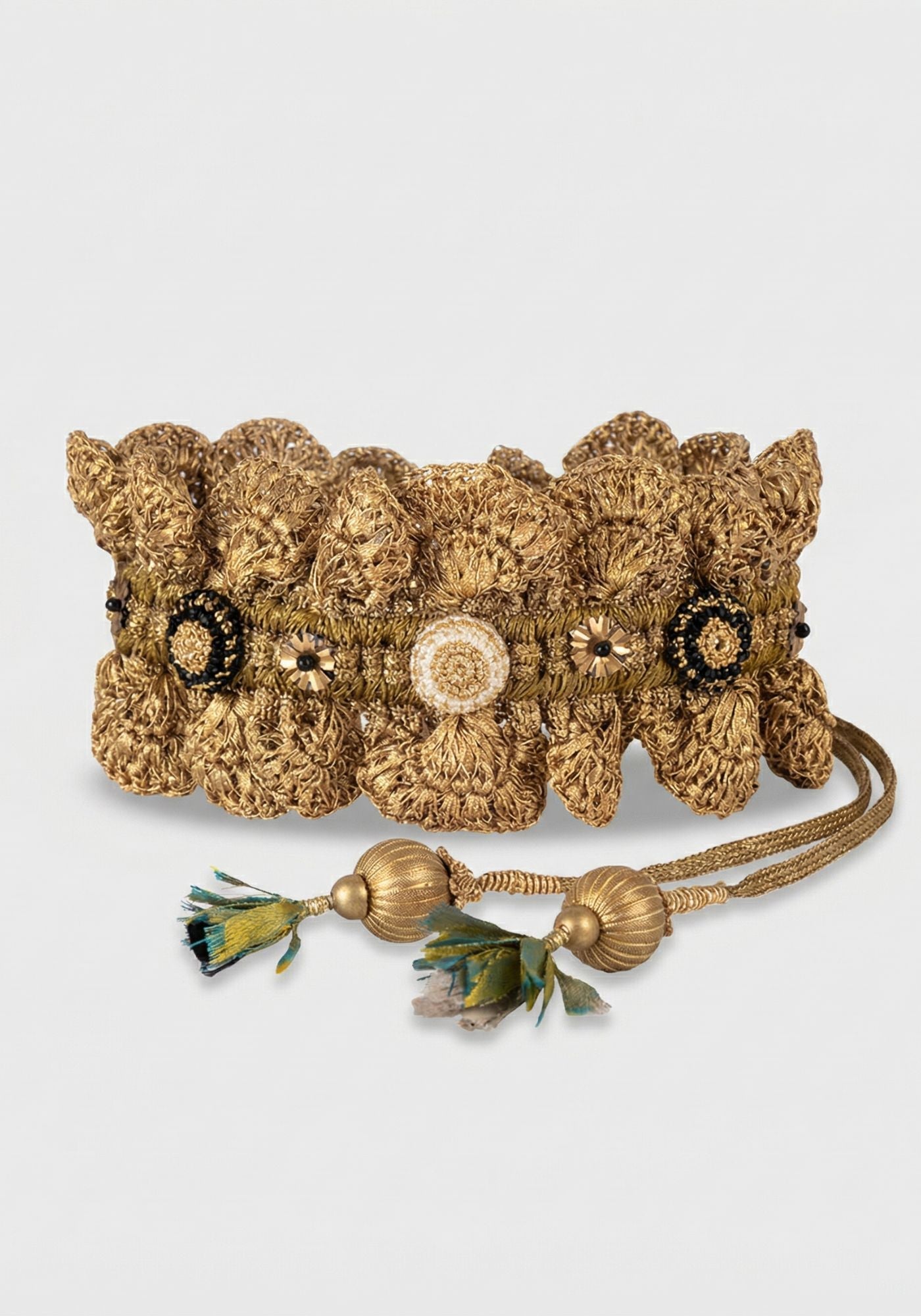 Collar Gold Lace 5 Buttons - Traces of Me