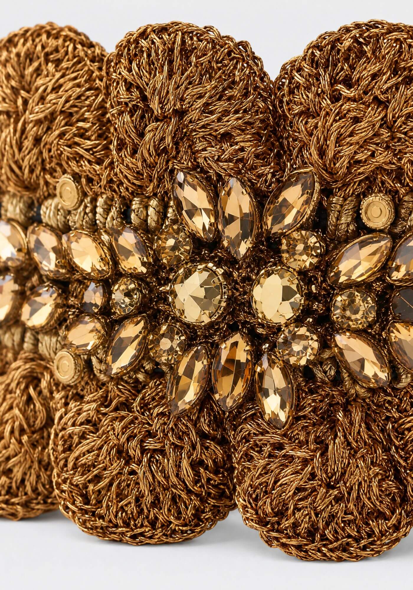 Collar Lace Crystal Flower - Traces of Me
