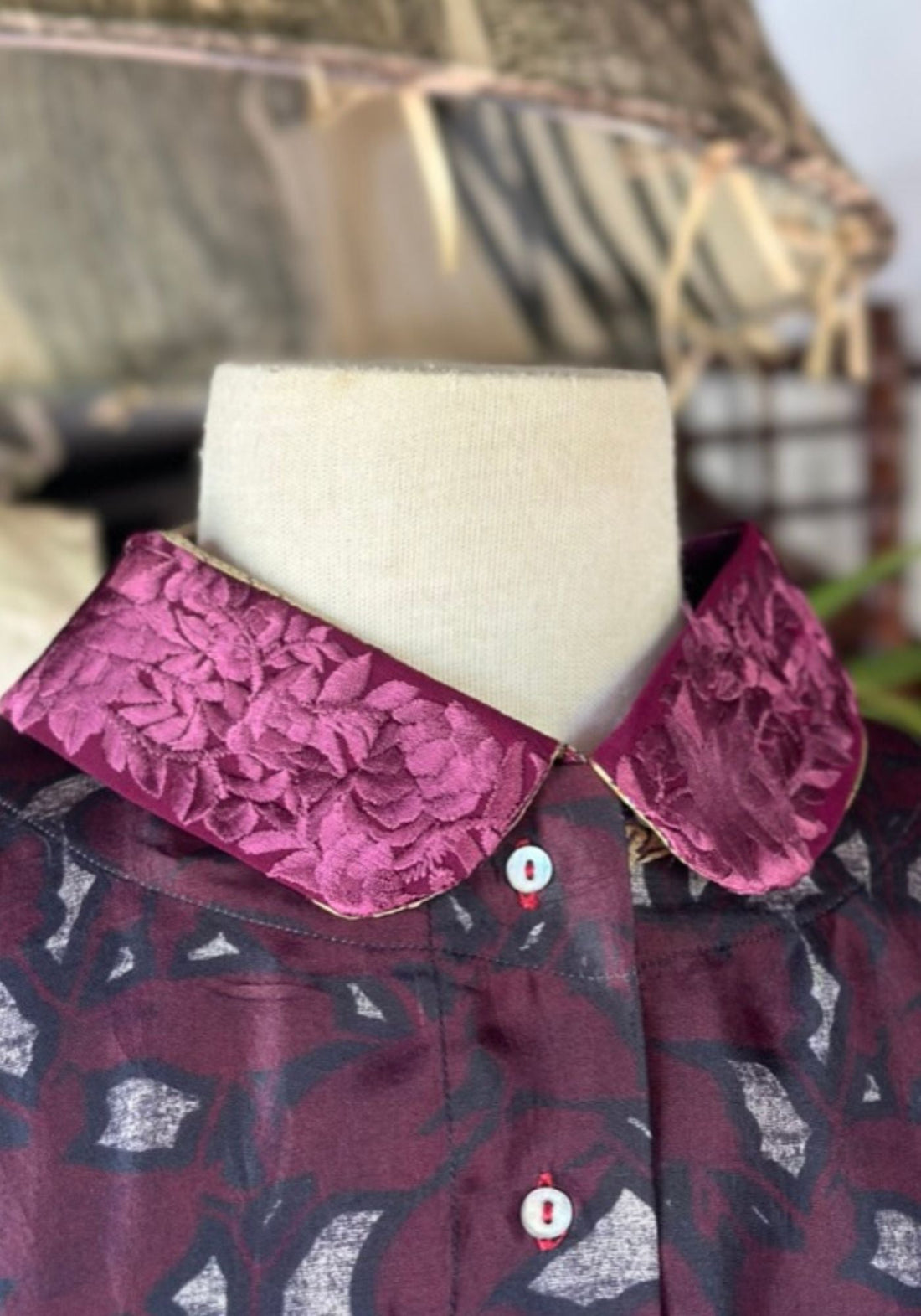 Collar Peter Pan Roses - Traces of Me