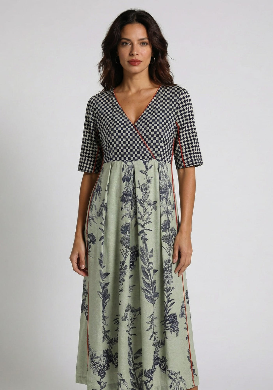 Dress Abyss Mini Checks - Traces of Me