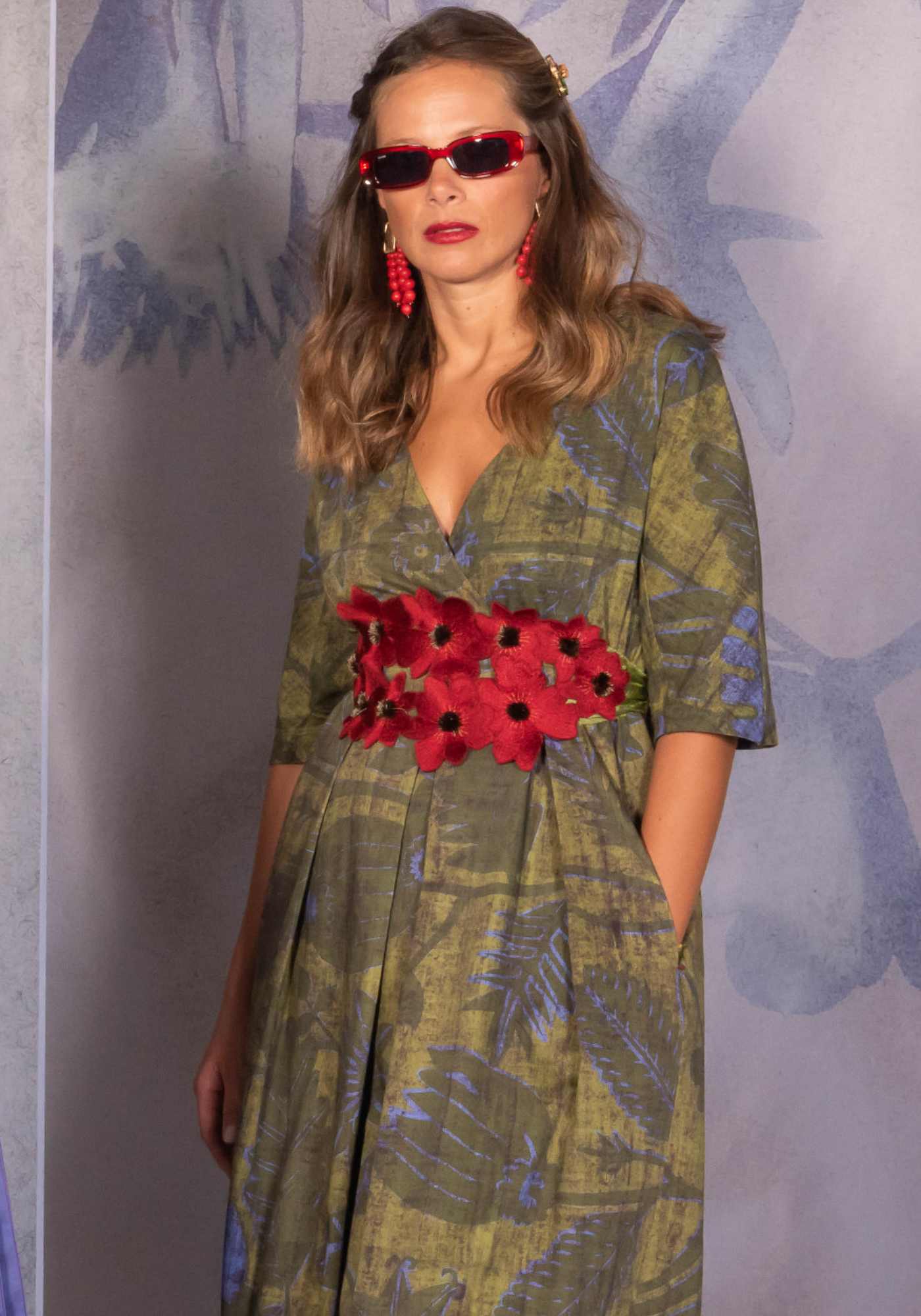 Dress Abyss Sunflowers Guacamole - Traces of Me