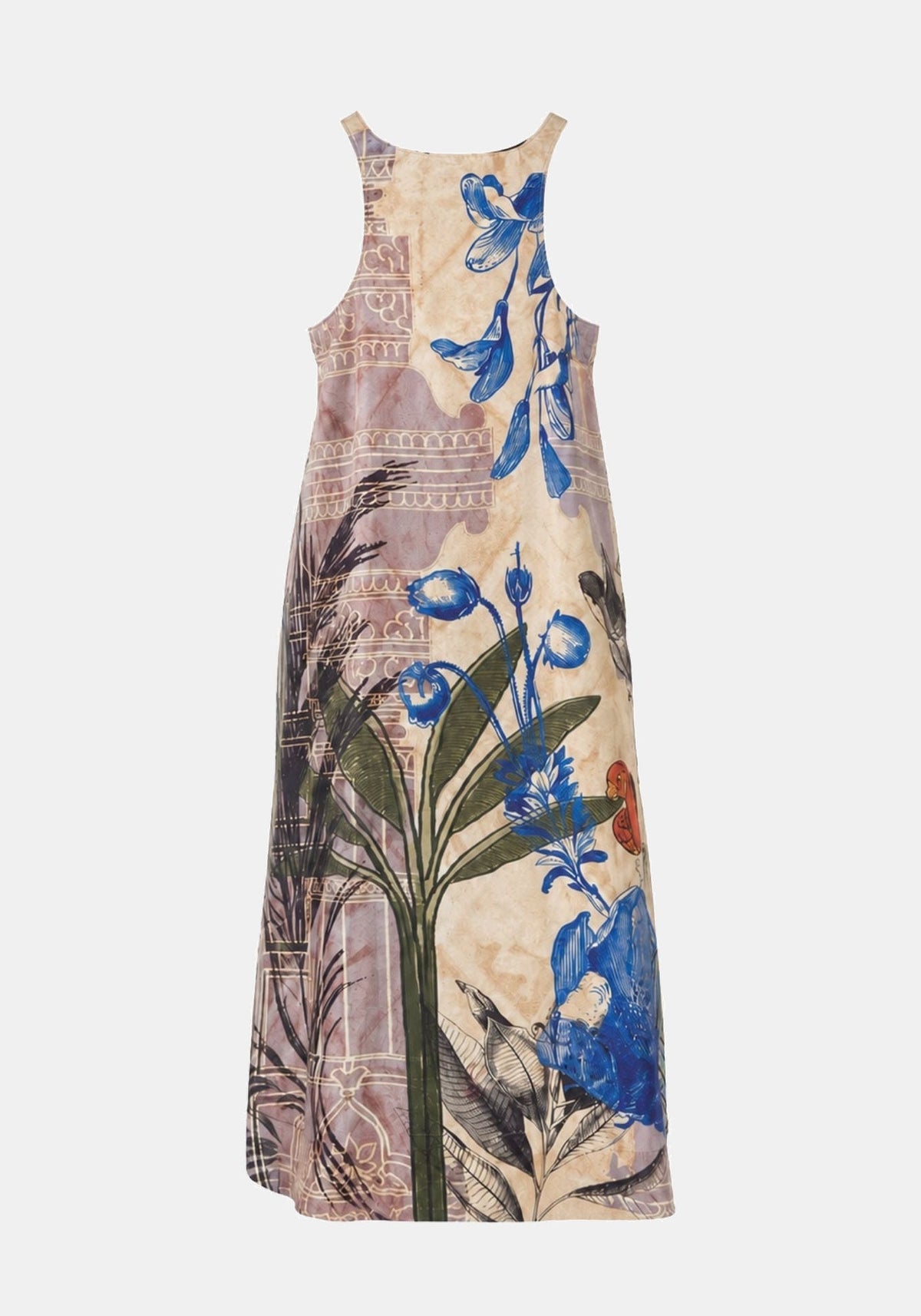 Vestido Ballarina Mughal – seda, vista alternativa | Traces of Me