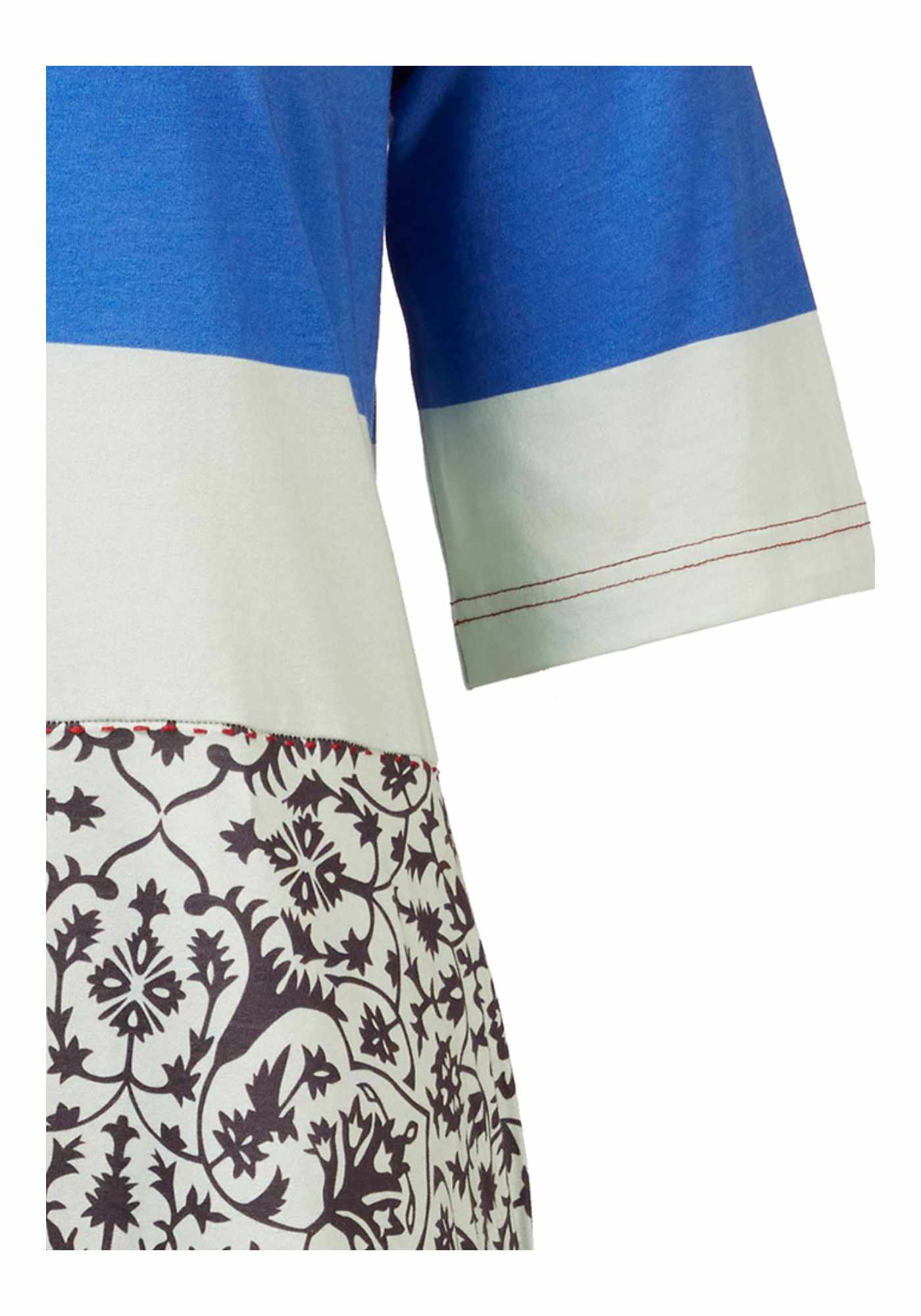 Dress Durga Sea Stripes Amparo Blue - Traces of Me