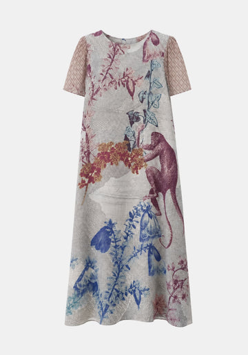 Dress Gardenia Short Sleeves Noe - Traces of Me