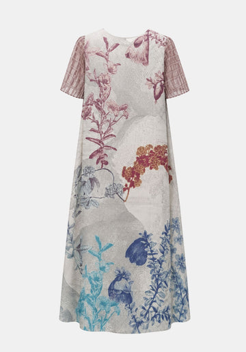 Dress Gardenia Short Sleeves Noe - Traces of Me