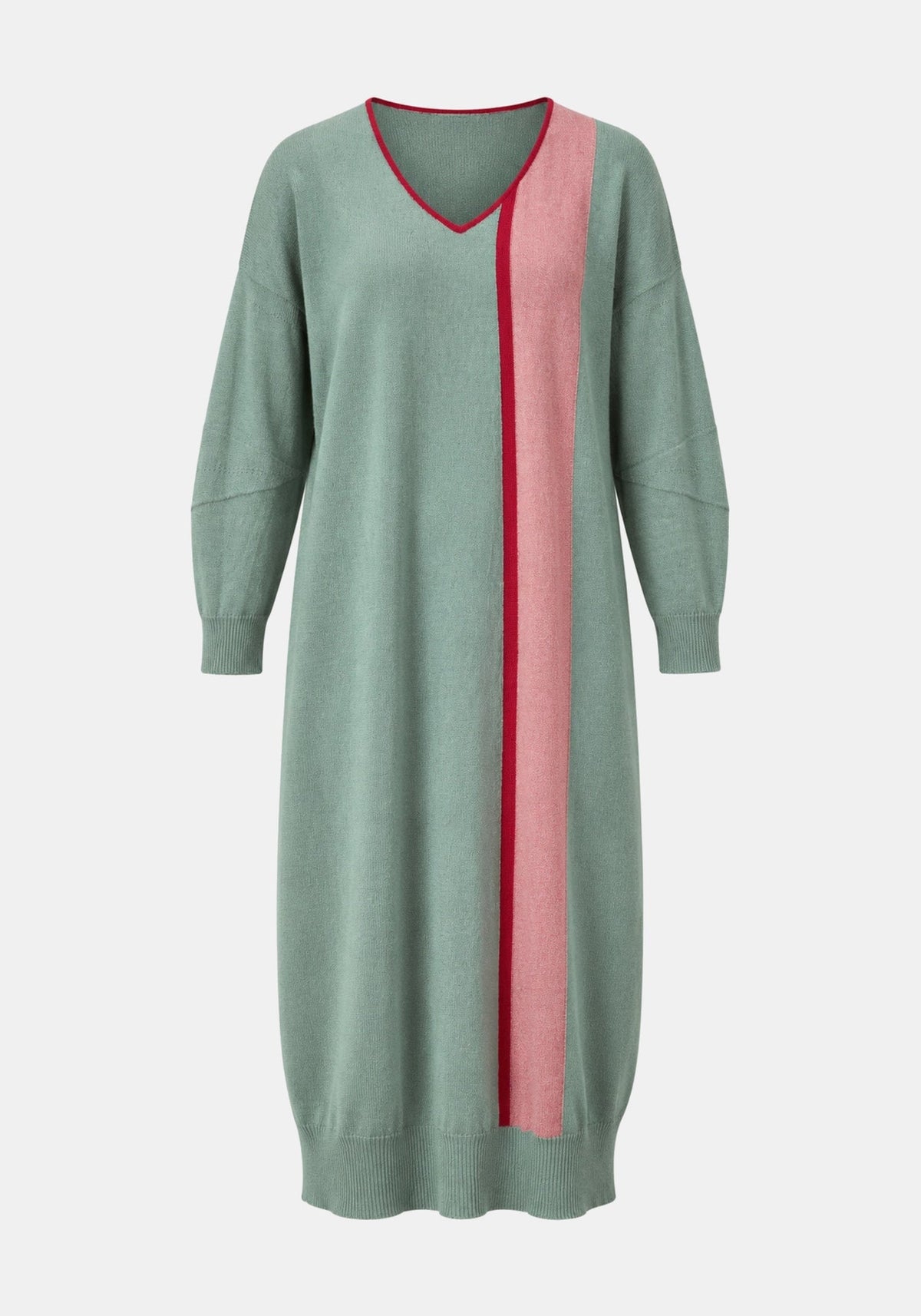 Dress Lama V Neck Stripe - Traces of Me