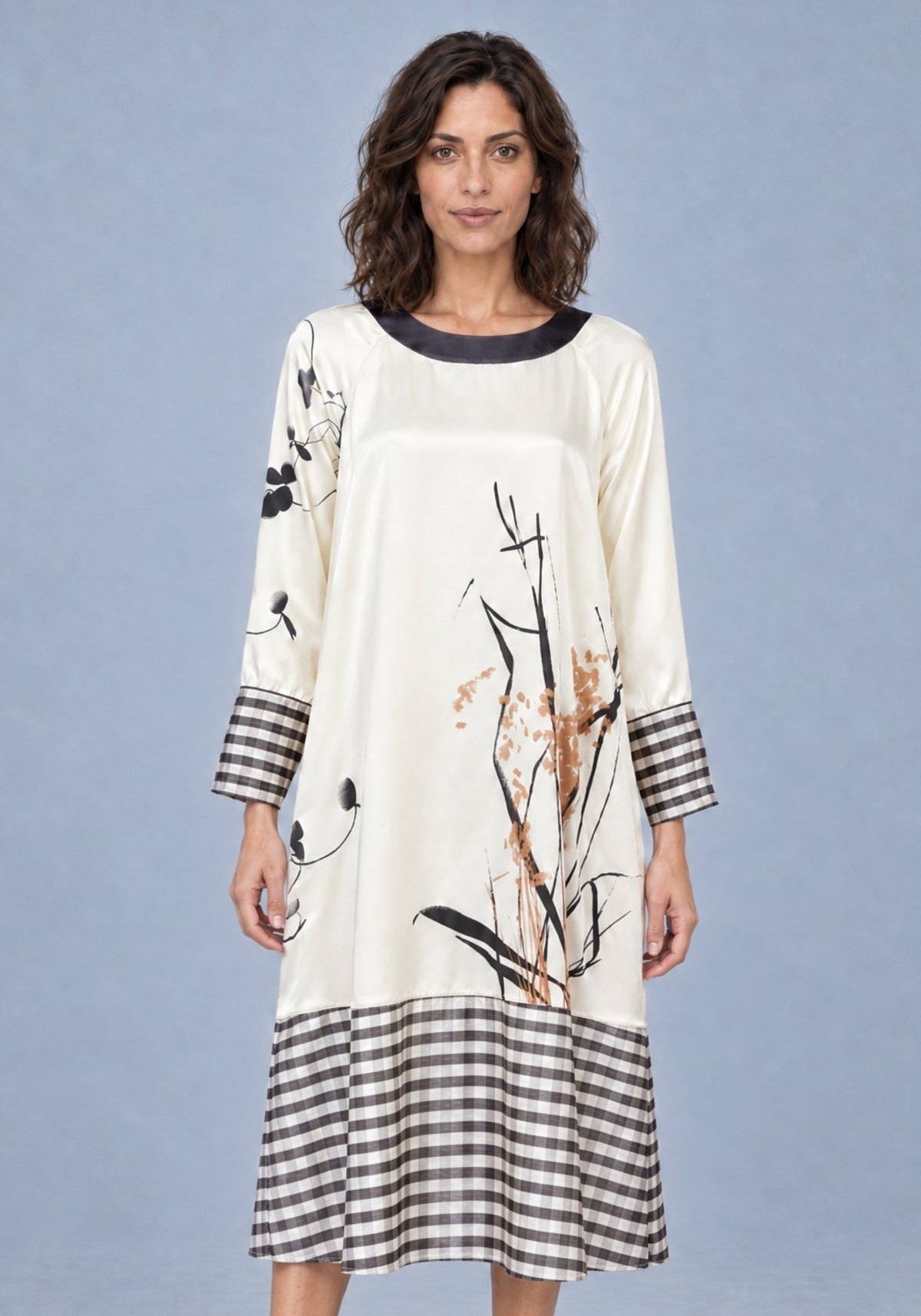 Dress Pansy Bamboo Leaves - Traces of Me